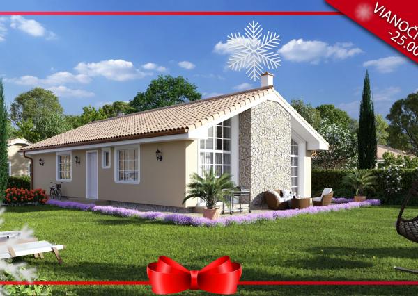 *** VIANOČNÁ AKCIA *** PONÚKAME NA PREDAJ Bungalov s 5.izbami ktorý bude postavený na pozemku o výmere 600m2. Dokončenie 2Q 2023